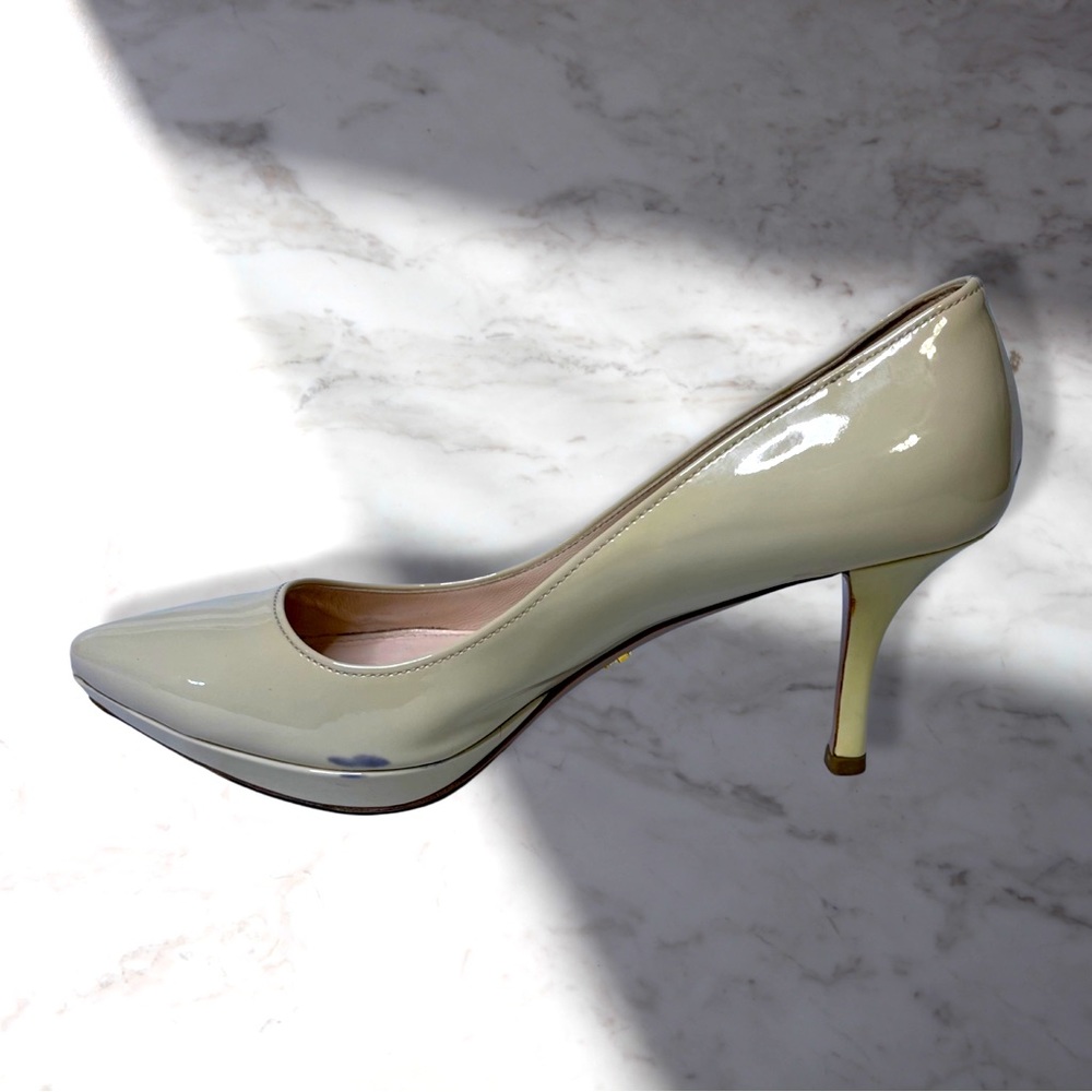 PRADA Authentic Nude Patent Leather Heels - Picture 7 of 12